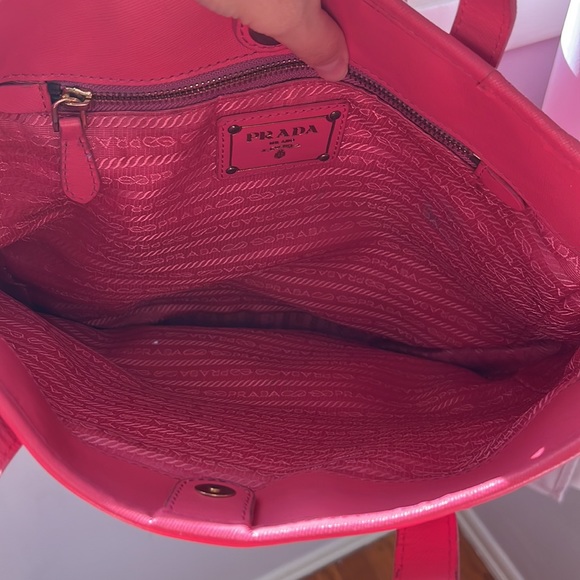 Prada Tessuto nylon in pink - vintage 00s - Picture 3 of 7